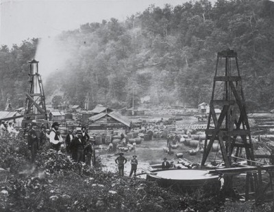 Oil drilling history